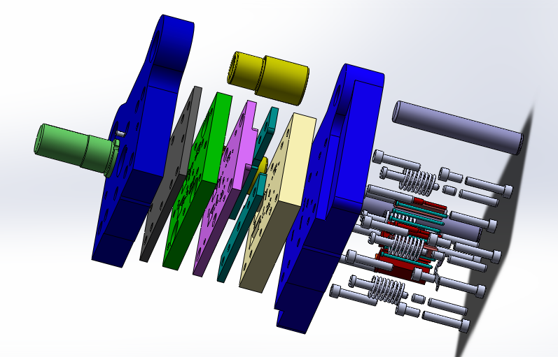 相框挂扣冲压工艺及级进模具设计 1281873